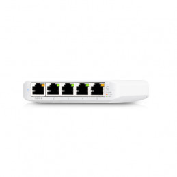 Ubiquiti Networks UniFi USW Flex Mini Hallittu L2 Gigabit Ethernet (10 100 1000) Power over Ethernet -tuki Valkoinen