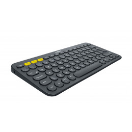 Logitech K380 näppäimistö Bluetooth QWERTY Pan Nordic Harmaa