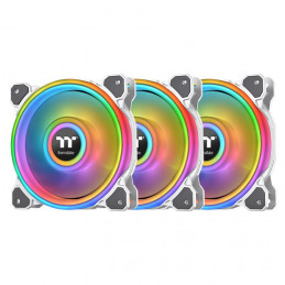 Thermaltake Riing Quad 12 RGB Tietokonekotelo Tuuletin 12 cm Valkoinen