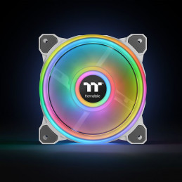 Thermaltake Riing Quad 12 RGB Tietokonekotelo Tuuletin 12 cm Valkoinen