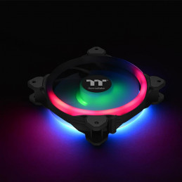 Thermaltake Riing Trio 14 RGB TT Premium Edition Suoritin Tuuletin 14 cm Musta, Harmaa