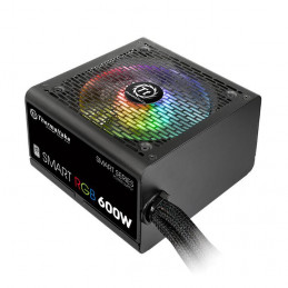 Thermaltake Smart RGB virtalähdeyksikkö 600 W 20+4 pin ATX ATX Musta