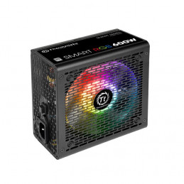 Thermaltake Smart RGB virtalähdeyksikkö 600 W 20+4 pin ATX ATX Musta