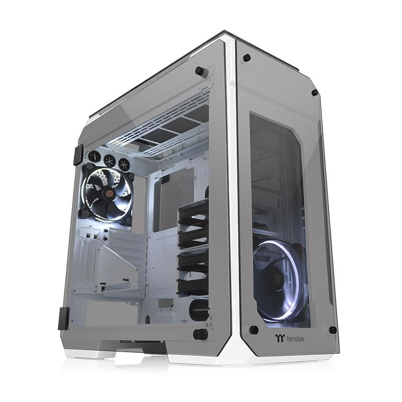 Thermaltake View 71 Tempered Glass Snow Edition Full Tower Valkoinen