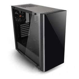 Thermaltake View 21 Tempered Glass Edition Midi Tower Musta