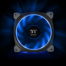 Thermaltake CL-F076-PL12SW-A computer cooling system Tietokonekotelo Tuuletin 12 cm Musta