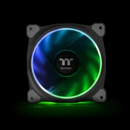 Thermaltake CL-F076-PL12SW-A computer cooling system Tietokonekotelo Tuuletin 12 cm Musta