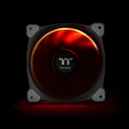 Thermaltake CL-F076-PL12SW-A computer cooling system Tietokonekotelo Tuuletin 12 cm Musta