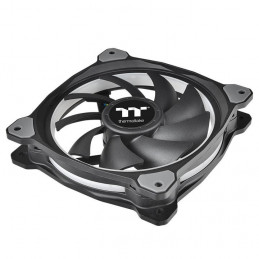 Thermaltake CL-F076-PL12SW-A computer cooling system Tietokonekotelo Tuuletin 12 cm Musta