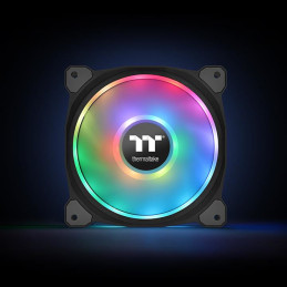 Thermaltake Riing Duo 12 RGB Premium Edition Tietokonekotelo Tuuletin 12 cm Musta