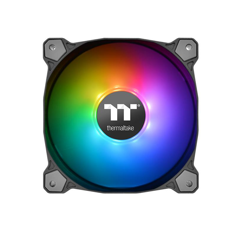 Thermaltake Pure Plus 14 RGB TT Premium Edition Suoritin Tuuletin 14 cm Musta, Harmaa