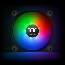 Thermaltake Pure Plus 14 RGB TT Premium Edition Suoritin Tuuletin 14 cm Musta, Harmaa