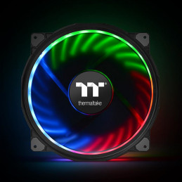 Thermaltake Riing Plus 20 Tietokonekotelo Tuuletin 20 cm Musta