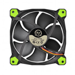 Thermaltake Riing 14 Tietokonekotelo Tuuletin 14 cm Musta, Vihreä