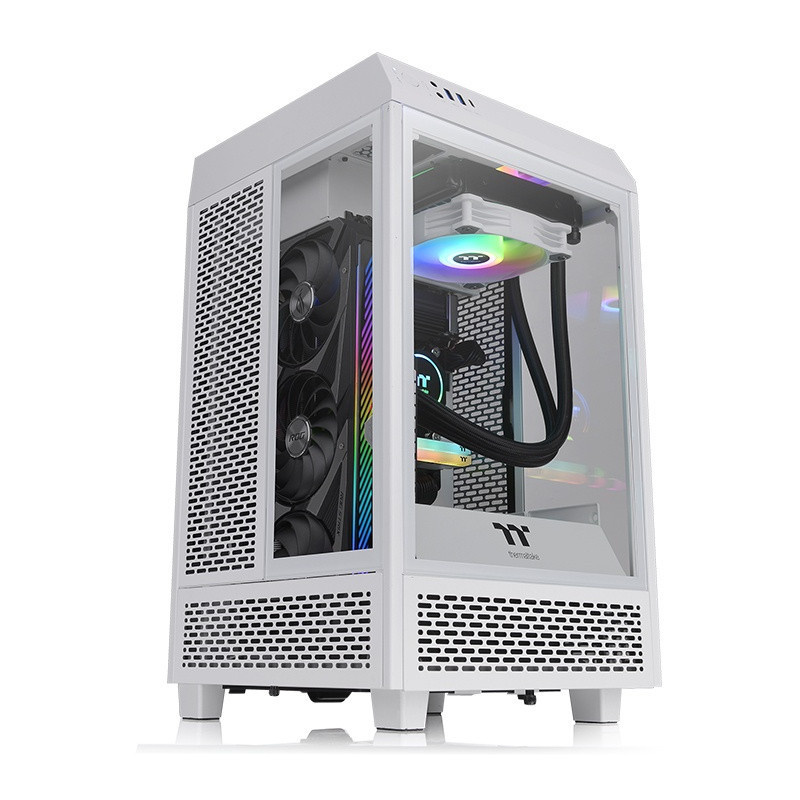 Thermaltake The Tower 100 Snow Mini Tower Valkoinen