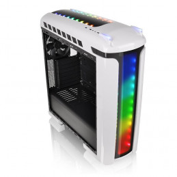 Thermaltake Versa C22 RGB Snow Edition Midi Tower Musta, Valkoinen