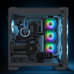 Thermaltake Pure Duo 12 Universaali Tuuletin 12 cm Valkoinen 2 kpl