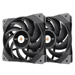 Thermaltake TOUGHFAN 12 Tietokonekotelo Tuuletin 12 cm Musta 2 kpl