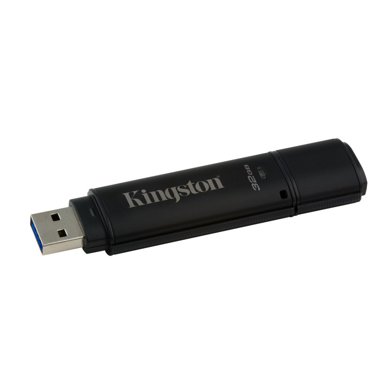 Kingston Technology DataTraveler 4000G2 with Management 32GB USB-muisti USB A-tyyppi 3.2 Gen 1 (3.1 Gen 1) Musta