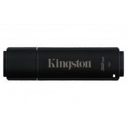 Kingston Technology DataTraveler 4000G2 with Management 32GB USB-muisti USB A-tyyppi 3.2 Gen 1 (3.1 Gen 1) Musta