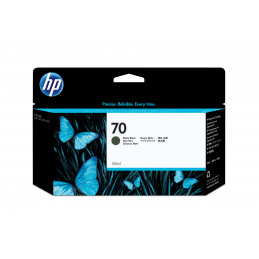 HP 70, Designjet-mustekasetti, mattamusta, 130 ml
