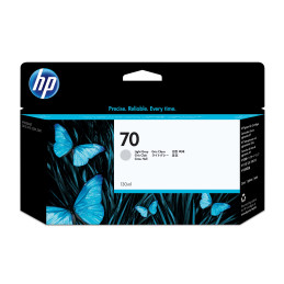 HP 70, Designjet-mustekasetti, vaaleanharmaa, 130 ml
