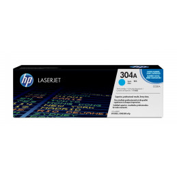 HP 304A, alkuperäinen syaani LaserJet-värikasetti