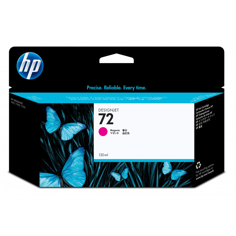 HP 72, magenta mustekasetti, 130 ml