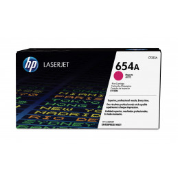 HP 654A, alkuperäinen magenta LaserJet-värikasetti