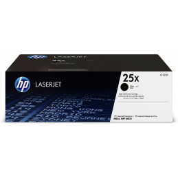 HP 25X, alkuperäinen riittoisa musta LaserJet-värikasetti