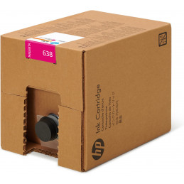 HP 638 10-liter Magenta Stitch Dye Sublimation Ink Cartridge