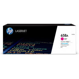 HP 658A alkuperäinen magenta LaserJet-värikasetti