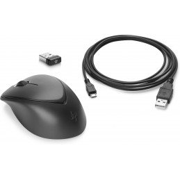 HP Wireless Premium Mouse hiiri Molempikätinen Langaton RF Laser 1200 DPI