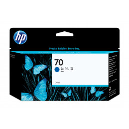 HP 70, sininen mustekasetti, 130 ml