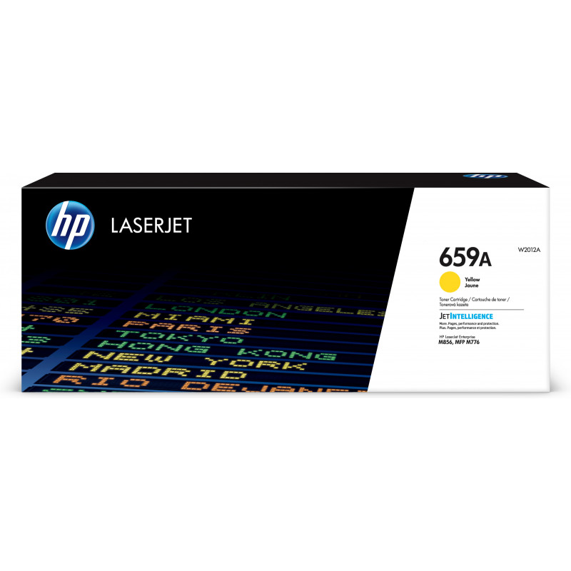 HP LaserJet 659A alkuperäinen keltainen -värikasetti