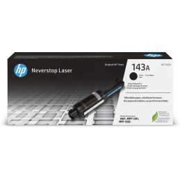 HP 143A musta alkuperäinen Neverstop-laserväriaineen täyttösarja