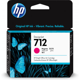 HP 712 magenta DesignJet -mustepatruuna, 29 ml