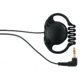 Monacor ES-16 kuulokkeet ja kuulokemikrofoni Langallinen Ear-hook Musiikki Musta
