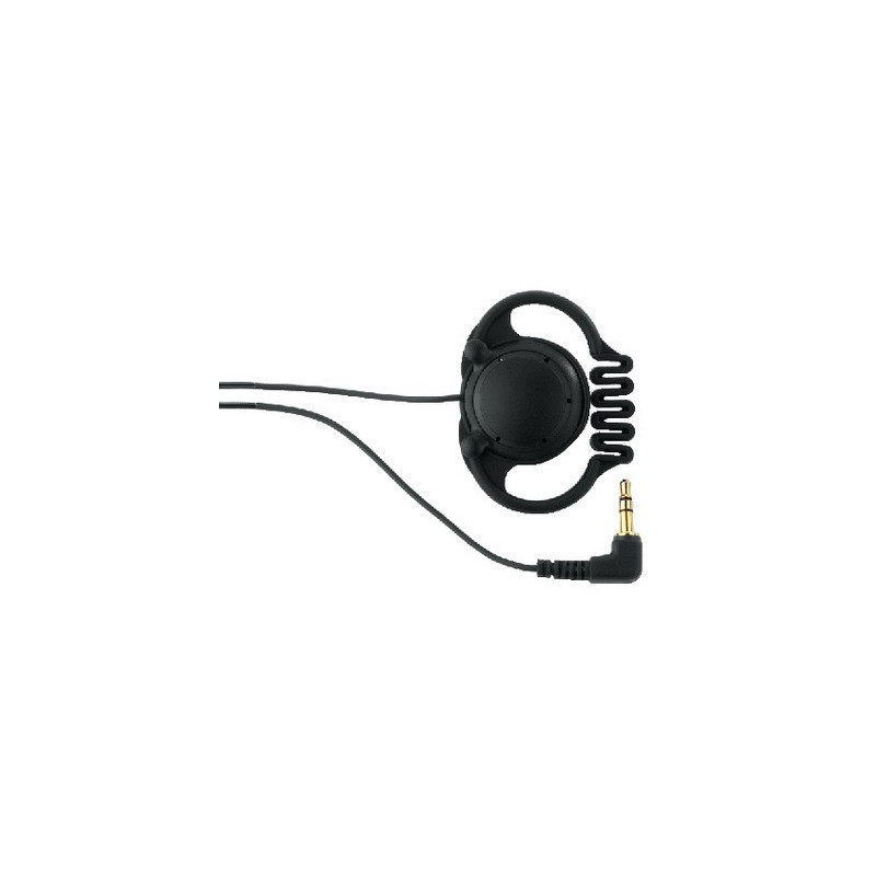 Monacor ES-16 kuulokkeet ja kuulokemikrofoni Langallinen Ear-hook Musiikki Musta