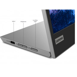 Lenovo L15 39,6 cm (15.6") 1920 x 1080 pikseliä Full HD LED Musta, Harmaa