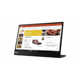 Lenovo ThinkVision M14 35,6 cm (14") 1920 x 1080 pikseliä Full HD LED Musta