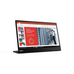 Lenovo ThinkVision M14 35,6 cm (14") 1920 x 1080 pikseliä Full HD LED Musta