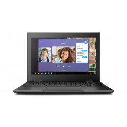 Lenovo 100e Chromebook 29,5 cm (11.6") HD Intel® Celeron® N 4 GB LPDDR4-SDRAM 32 GB eMMC Wi-Fi 5 (802.11ac) Chrome OS Musta
