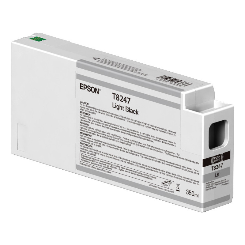 Epson Singlepack Light Black T824700 UltraChrome HDX HD 350ml