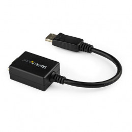 StarTech.com DP2VGA2 videokaapeli-adapteri 0,225 m Musta