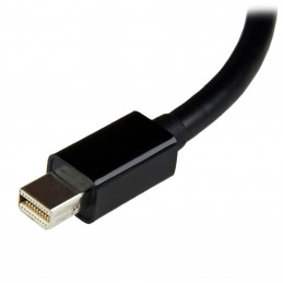 StarTech.com MDP2DVI3 videokaapeli-adapteri 0,13 m Mini DisplayPort DVI-I Musta