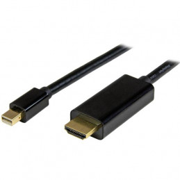 StarTech.com MDP2HDMM2MB videokaapeli-adapteri 2 m Mini DisplayPort HDMI-tyyppi A (vakio) Musta