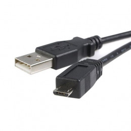 StarTech.com UUSBHAUB1M USB-kaapeli 1 m USB 2.0 USB A Micro-USB B Musta