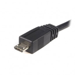 StarTech.com UUSBHAUB1M USB-kaapeli 1 m USB 2.0 USB A Micro-USB B Musta