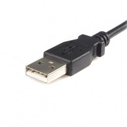 StarTech.com UUSBHAUB1M USB-kaapeli 1 m USB 2.0 USB A Micro-USB B Musta